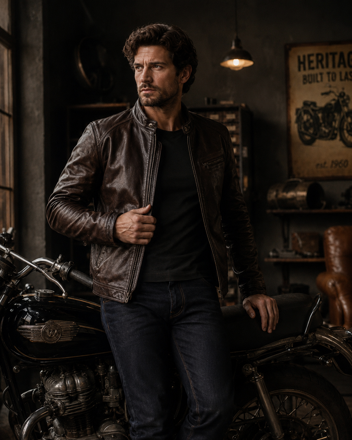 Ambassador Heritage Leather Jacket - Image 4