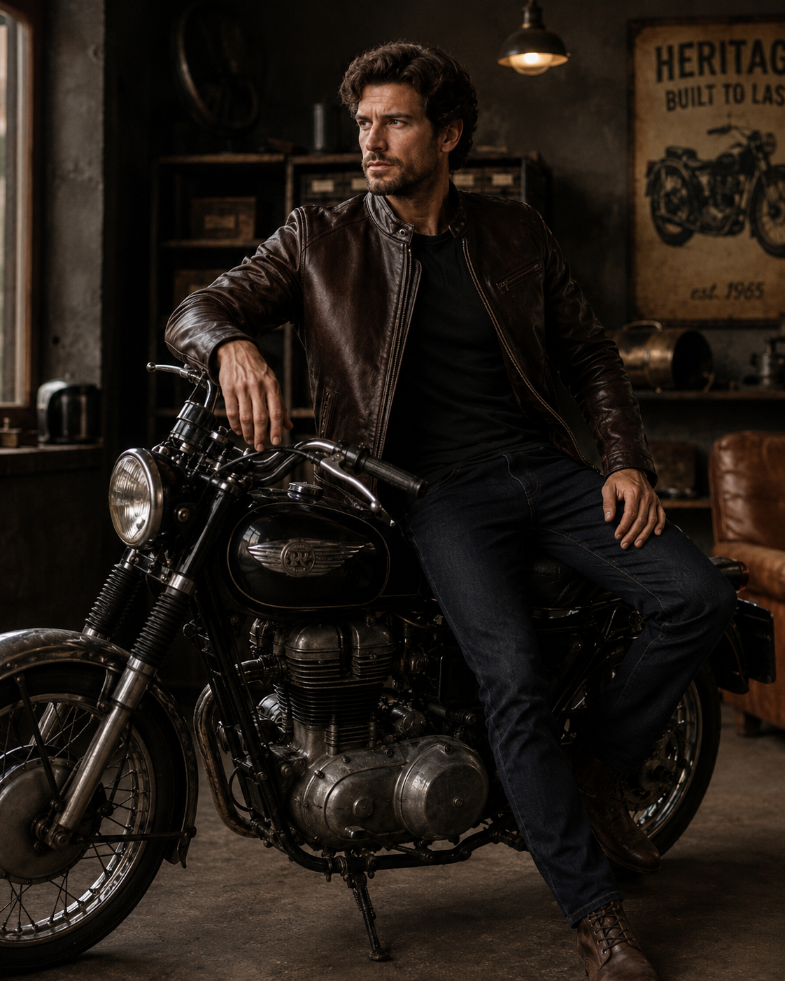Ambassador Heritage Leather Jacket - Image 3