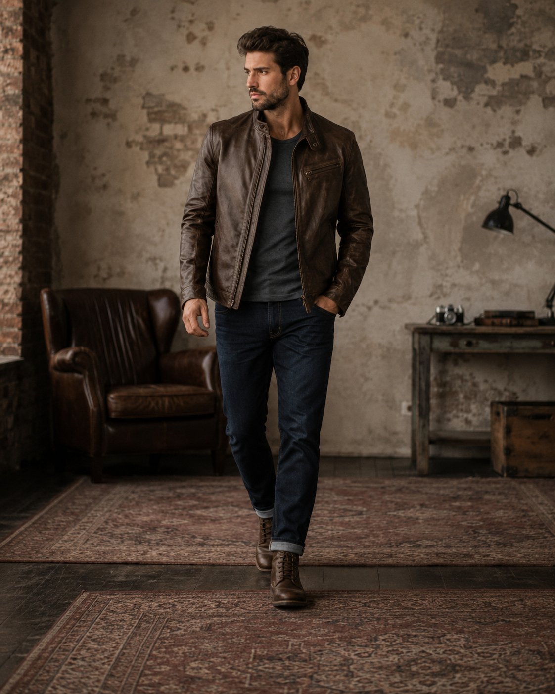 Old Colony Leather Jacket - Image 4